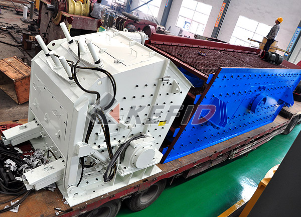 Hydraulic Impact Crusher & Vibrating Screen