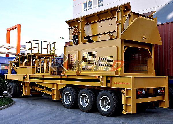 Delivery of Mobile Crusher