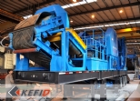 Mobile crushing plant in the workshop