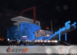 Mobile crushing plant