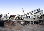 mobile crusher in the workshop