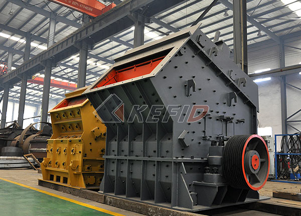 impact crusher in the workshop