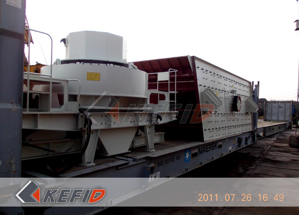 VSI Crusher and Vibrating Screen