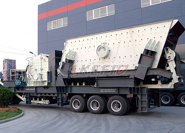 Mobile Crushing Plant in OMAN