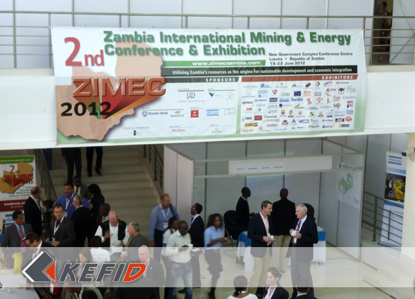 Kefid attended the ZIMEC2012 in Zambia