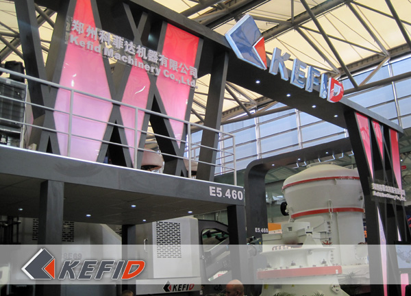 Kefid Stunning Apperance at Bauma China 2012