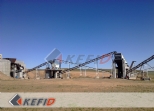 Stationary crushing plant in Mongolia