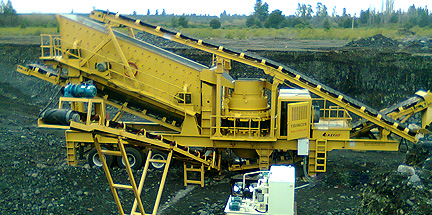 120-150TPH Mobile Cone Crusher in Chile