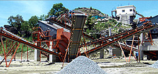 Kefid 200-250tph granite crushing line in South Sudan