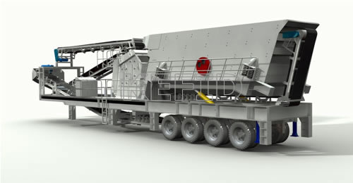 Closed-Circuit Type Mobile Crushing Plant