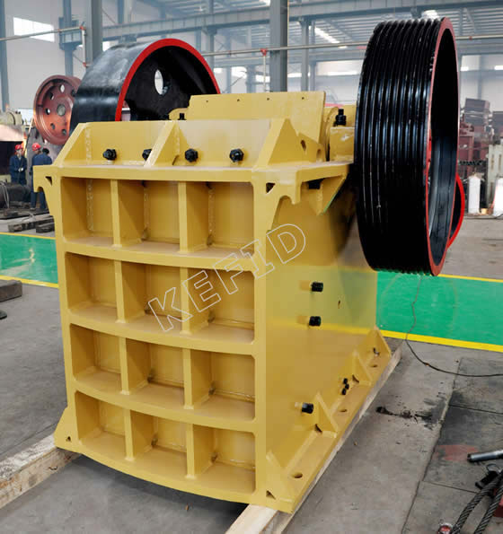 Jaw Crusher in our workshop