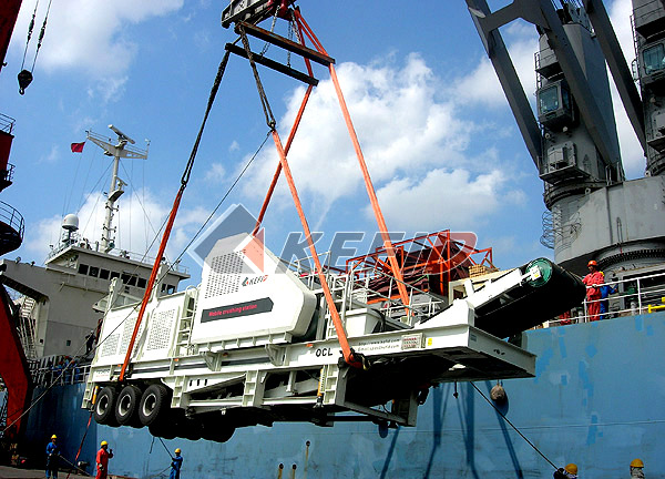 Mobile Crushing Plants ready for delivery to Oman