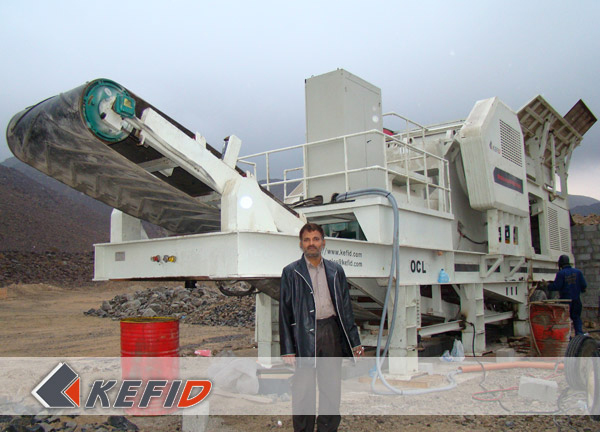 KEFID Mobile Crusher in OMAN