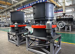 Cone Crushers in workshop