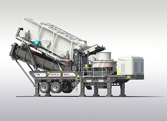 Fine crushing & washing mobile station