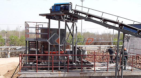 Iron ore production line