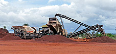 Mobiel crusher plant in South Africa