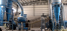 Iron ore grinding plant