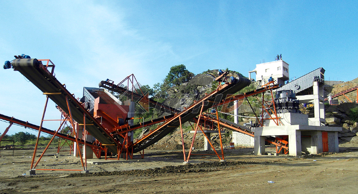 200-250tph granite crushing line in South Sudan
