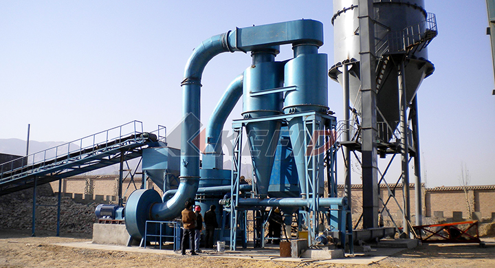 Phosphate grinding plant in Sri Lanka