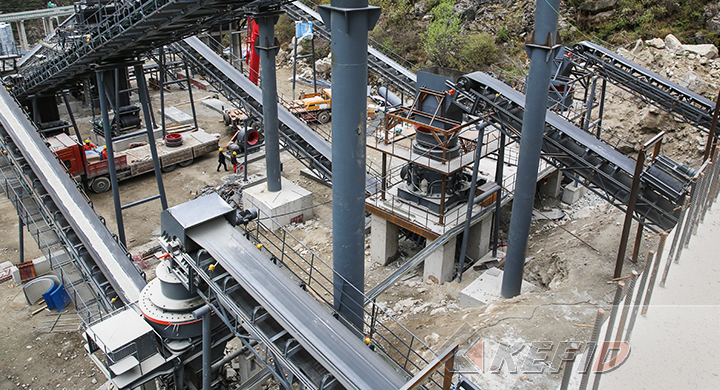 Kefid 400TPH Granite sand making EPC project in Sichuan China