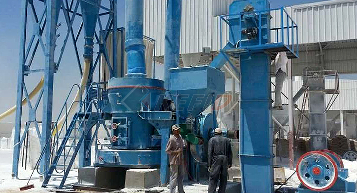 Calcium carbonate grinding line in Minya,Egypt