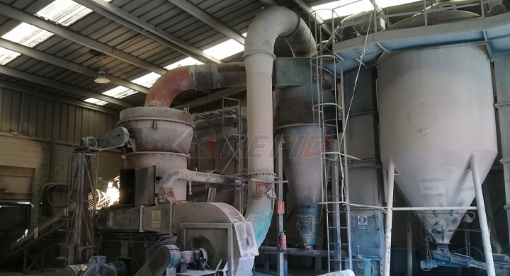 Bauxite milling plant in Spain