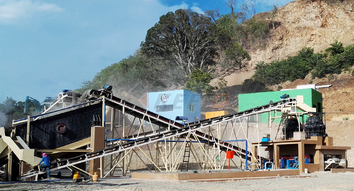 250Tph Basalt sand making plant in Batangas, Philippines