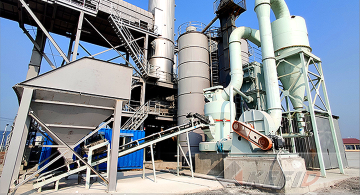Kefid 400 mesh limestone grinding mill production line in Shandong,China